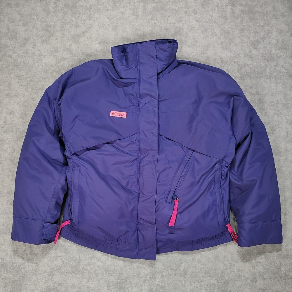 Vintage 90s Columbia Whirlibird 3 in 1 Down reversible jacket Womens Medium